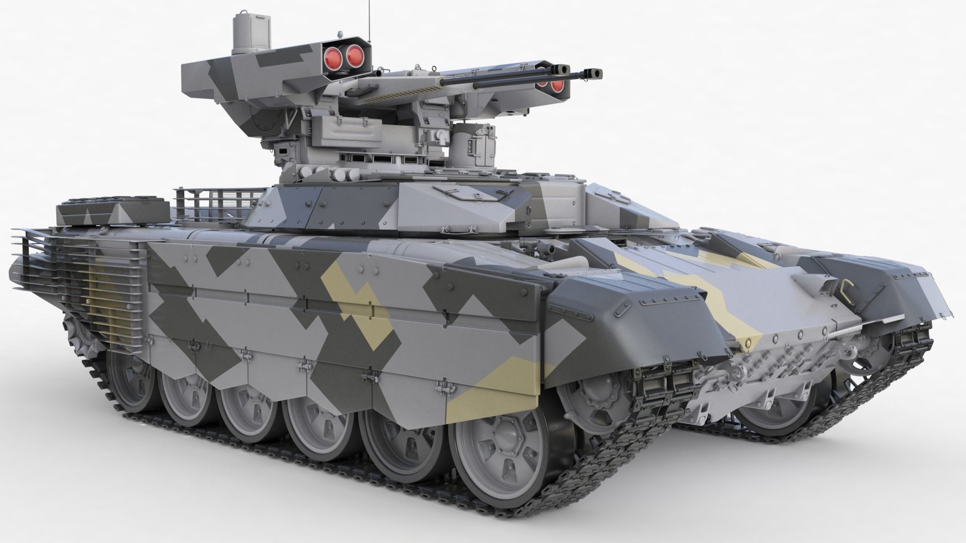 Tank Terminator BMPT 72 3D model | CGTrader