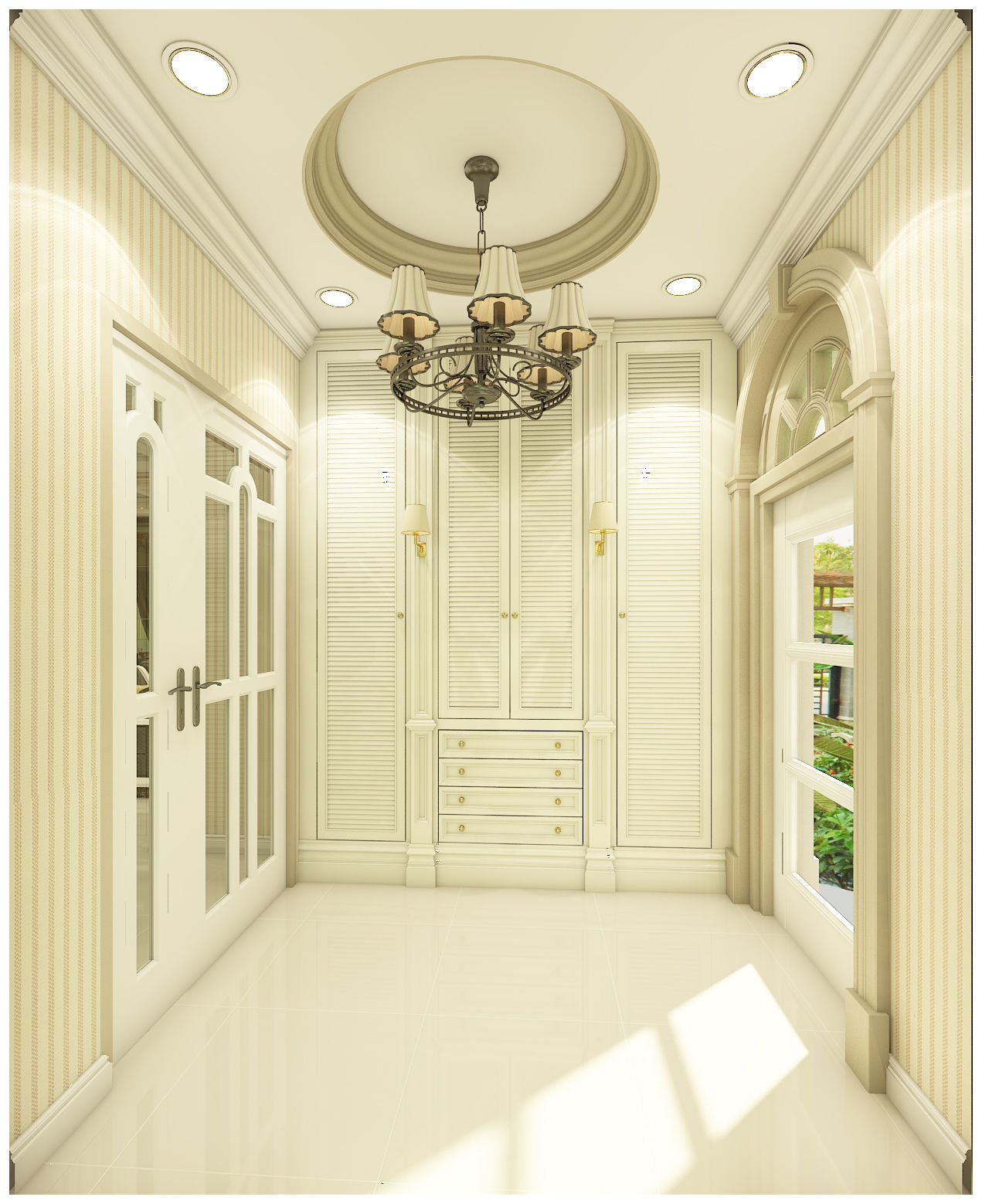 first floor home design 3D model_1