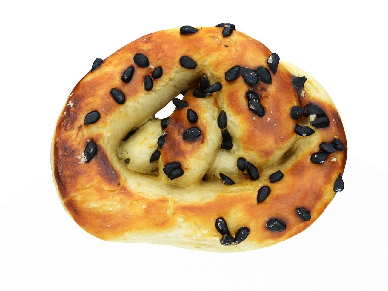 Cookie 14 Low-poly 3D model_9