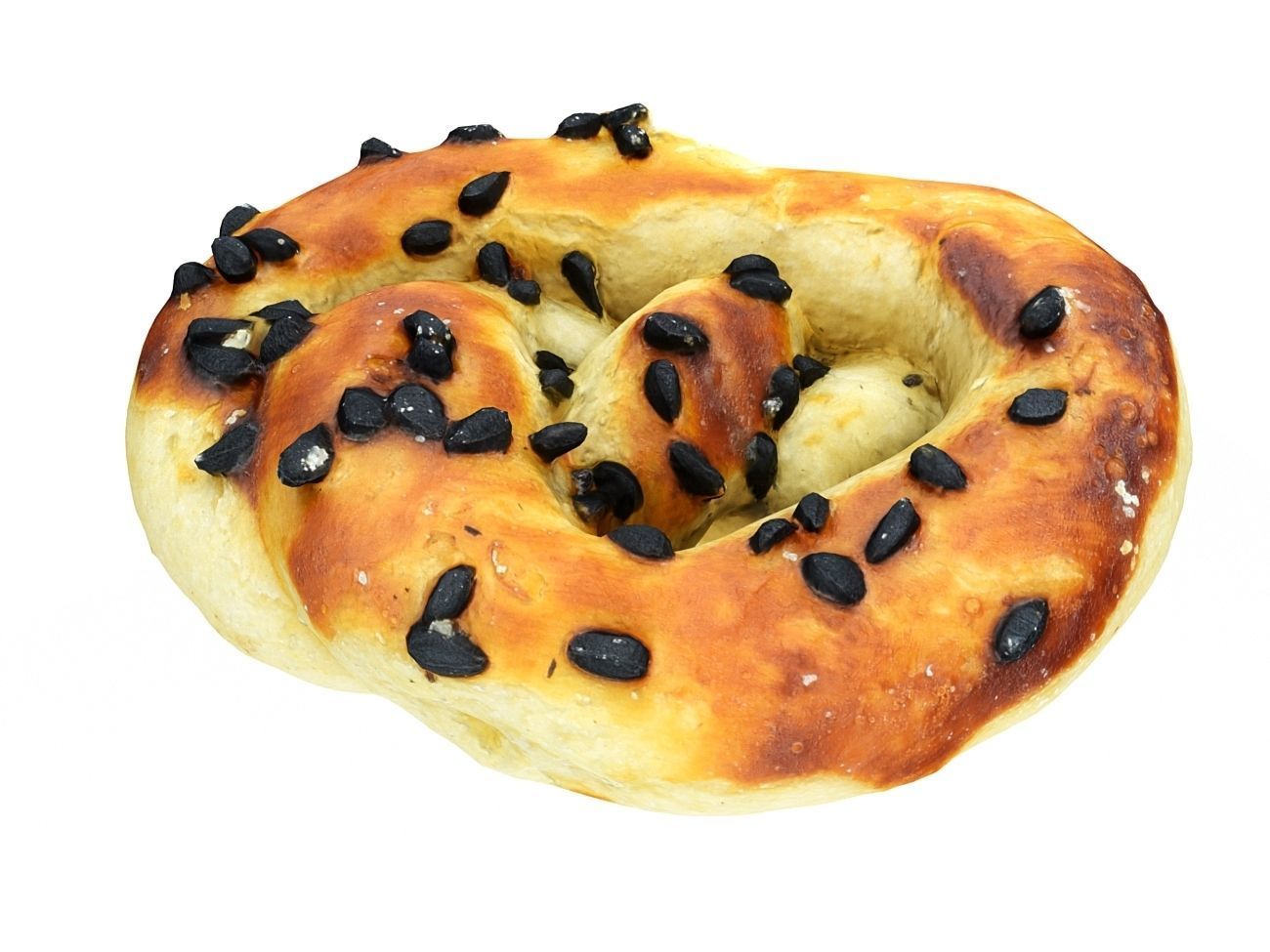 Cookie 14 Low-poly 3D model_3