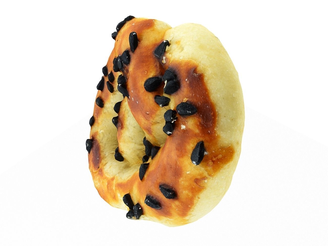 Cookie 14 Low-poly 3D model_11