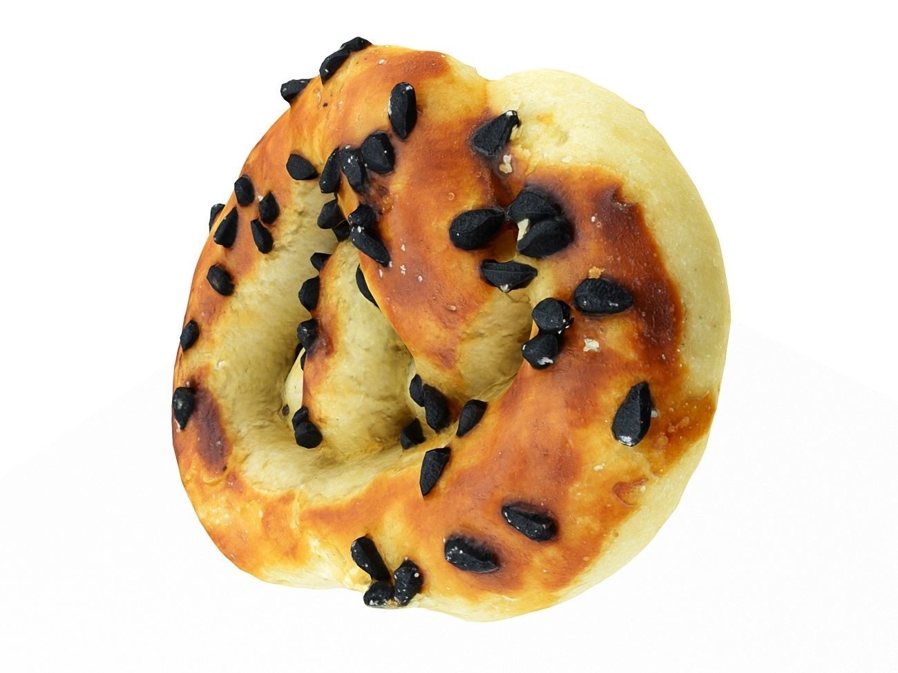 Cookie 14 Low-poly 3D model_10