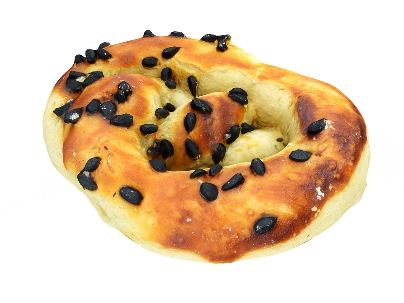 Cookie 14 Low-poly 3D model_4