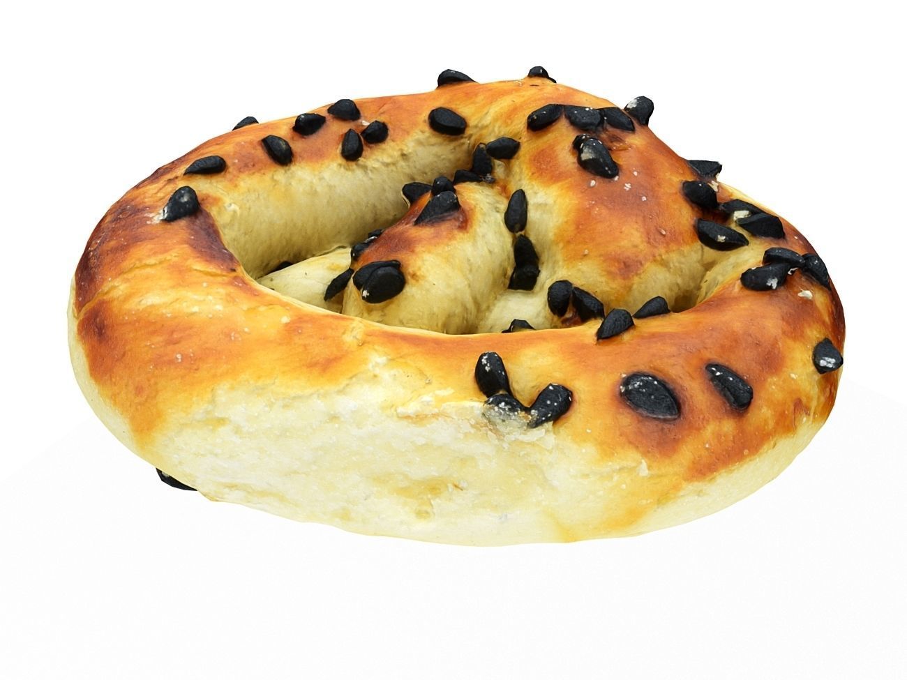 Cookie 14 Low-poly 3D model_8