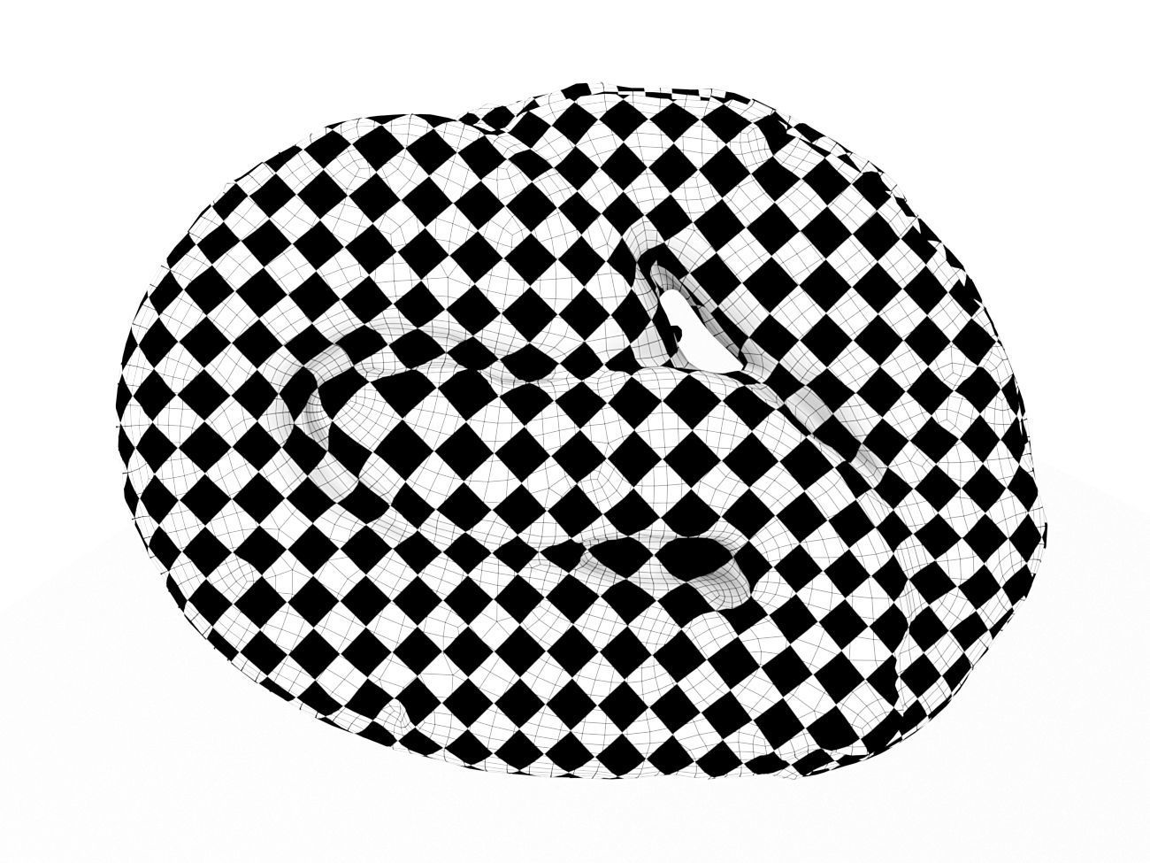 Cookie 14 Low-poly 3D model_25