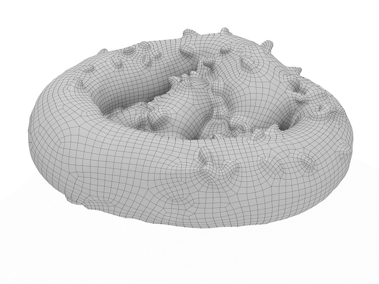 Cookie 14 Low-poly 3D model_23