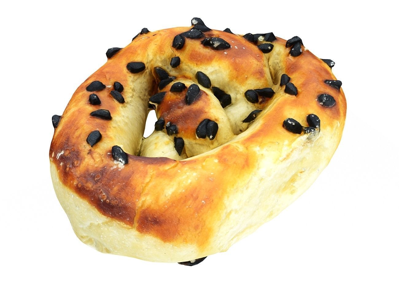 Cookie 14 Low-poly 3D model_6