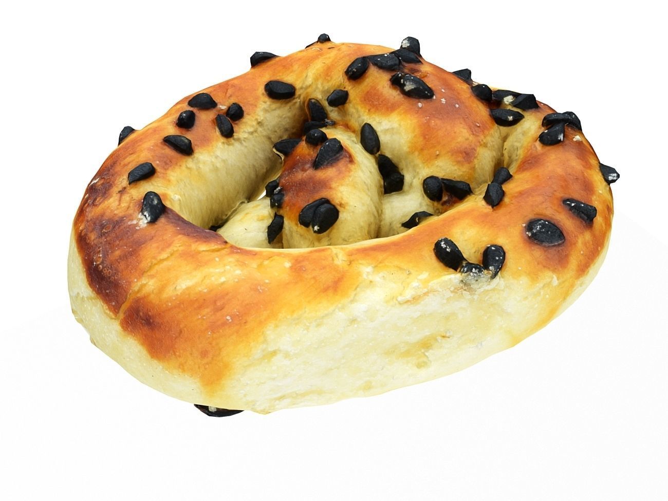 Cookie 14 Low-poly 3D model_7