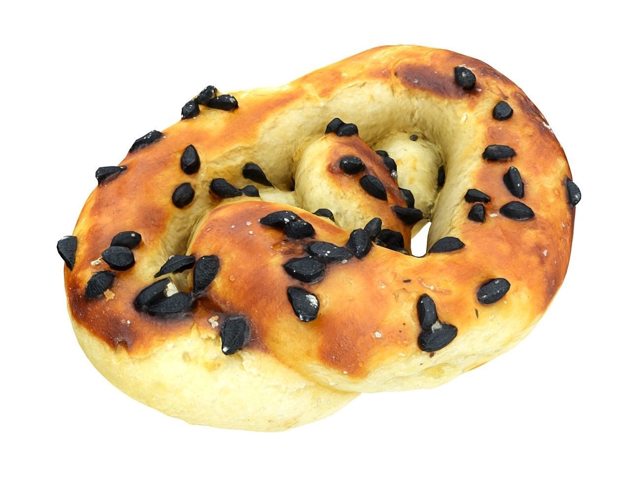 Cookie 14 Low-poly 3D model_1