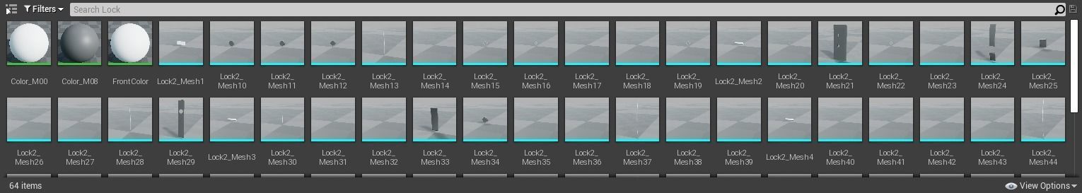 Lock2 samsung galaxy note Low-poly 3D model_4