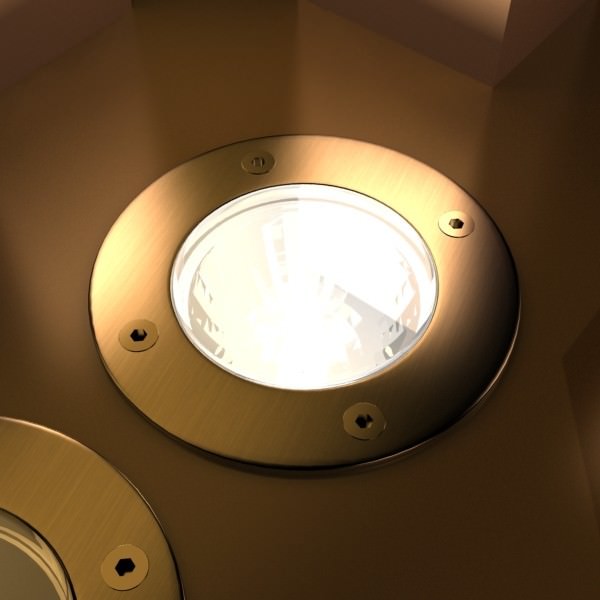 Halogen Lamp 01 High detail 3D model_3