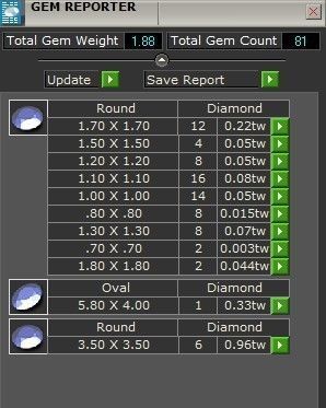 Pear Cabbochon Halo Ring 2140 3D print model 3D print model_8