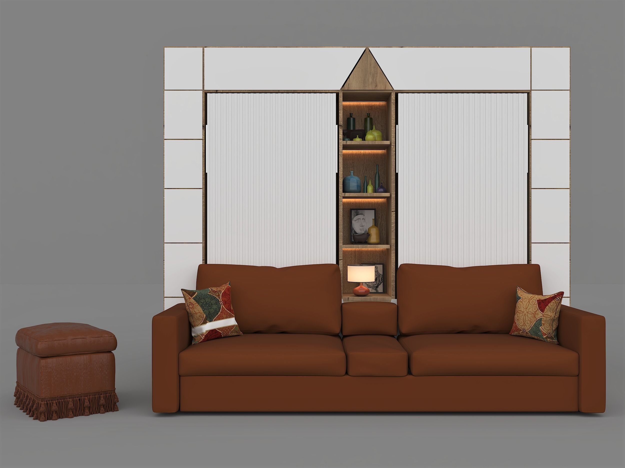 MURPHY TWIN BED 3D model_5