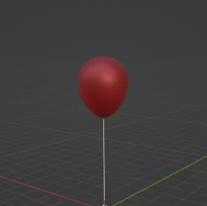 ballon balloon 3D model_0