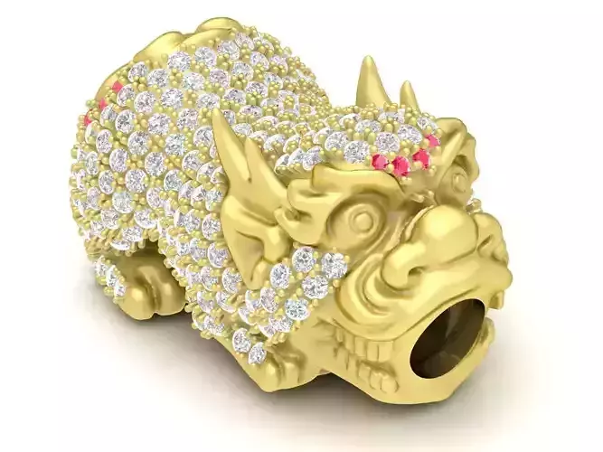 Lucky diamond Pixiu 3909