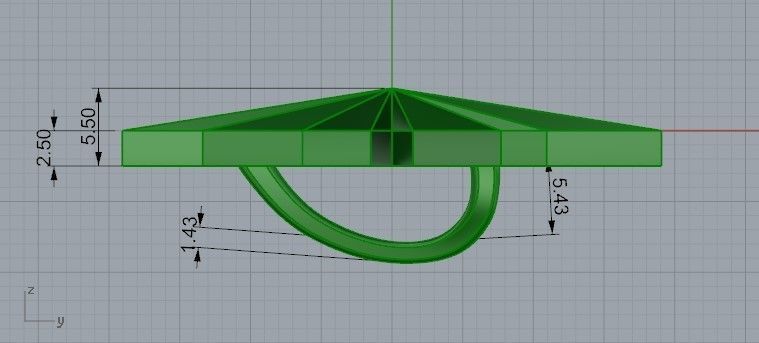 Star Pendant 2161 3D print model 3D print model_7