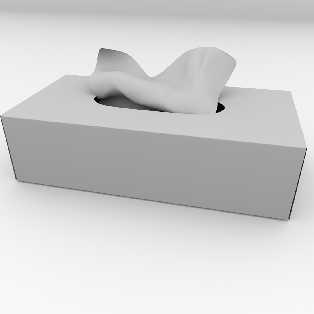 Tissue Box 3D model_3