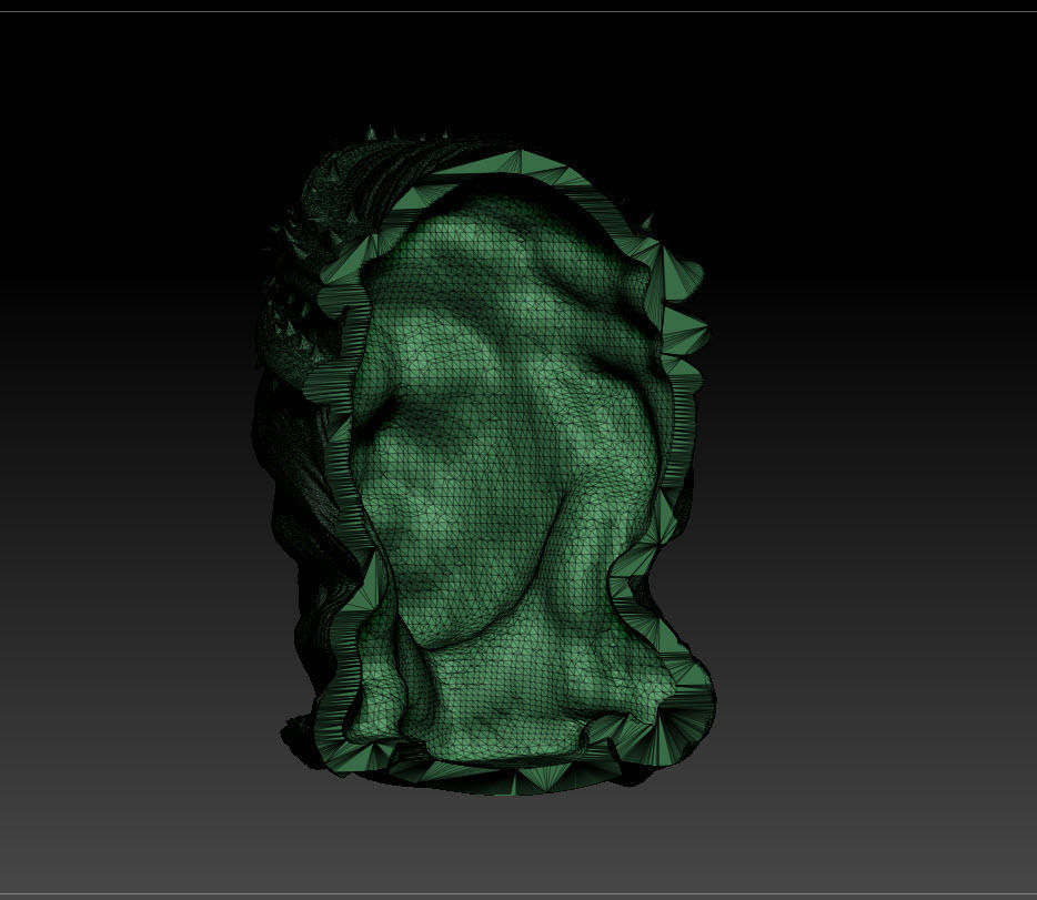 Jesus Face 3D print model_5