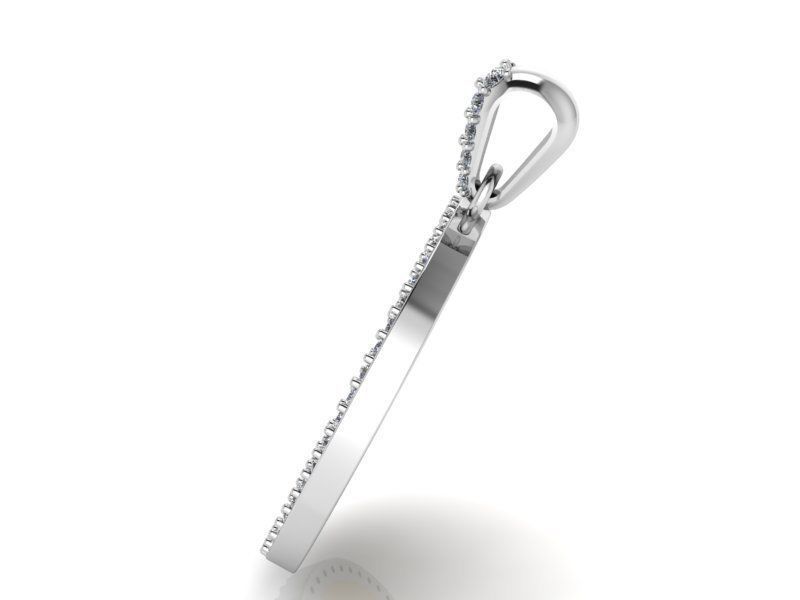 Mirror Pendant 2169 3D print model 3D print model_3