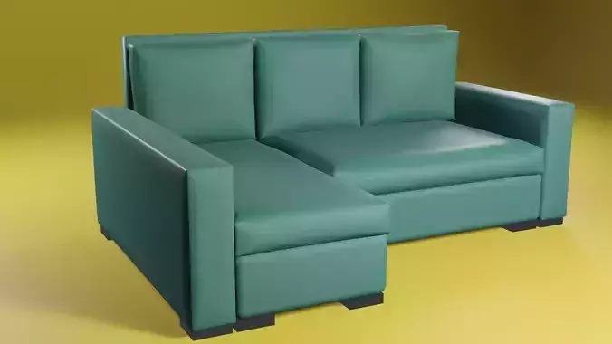 Living room Sofa 3D model