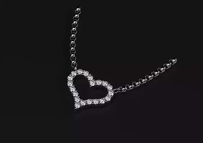 Pendant Heart Style  02