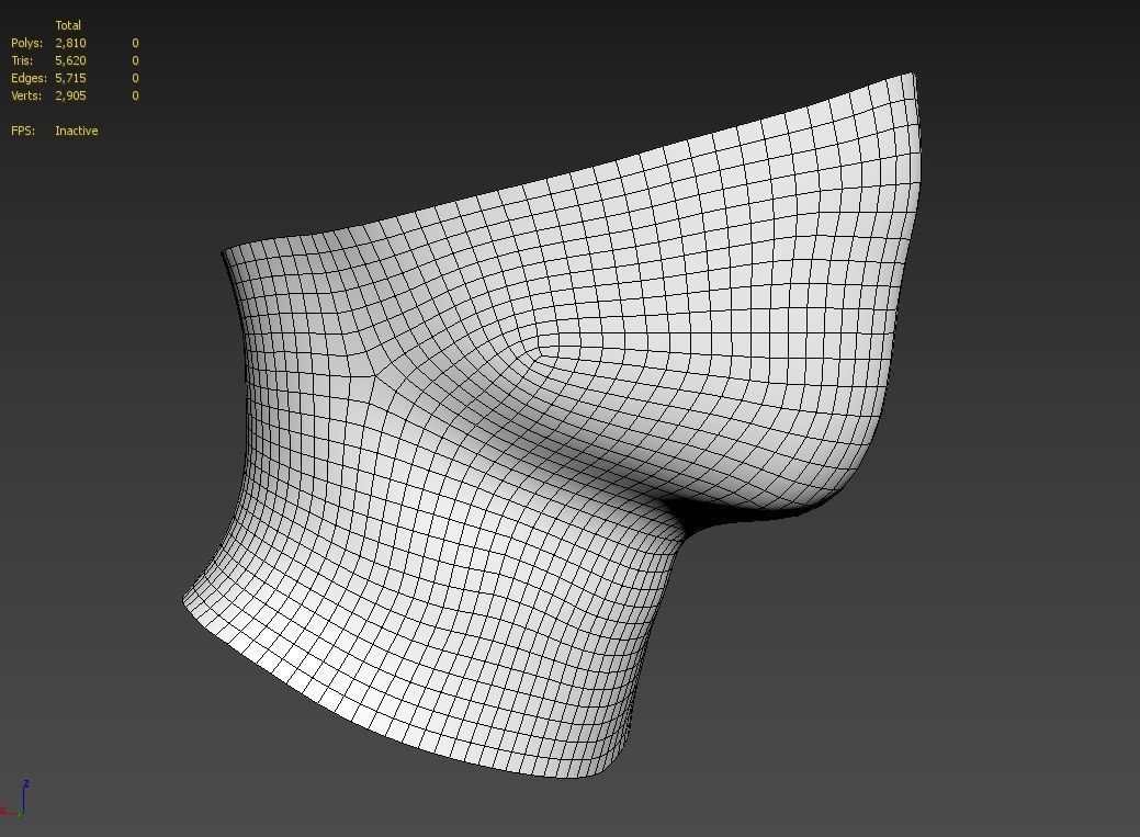 Mask 02 Low-poly 3D model_15