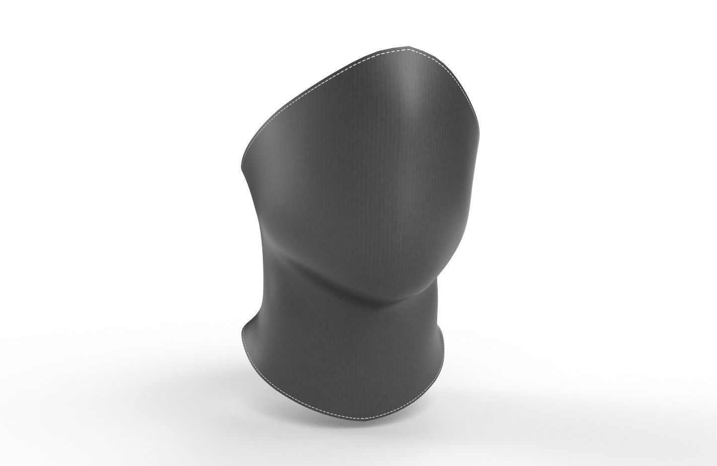 Mask 02 Low-poly 3D model_19