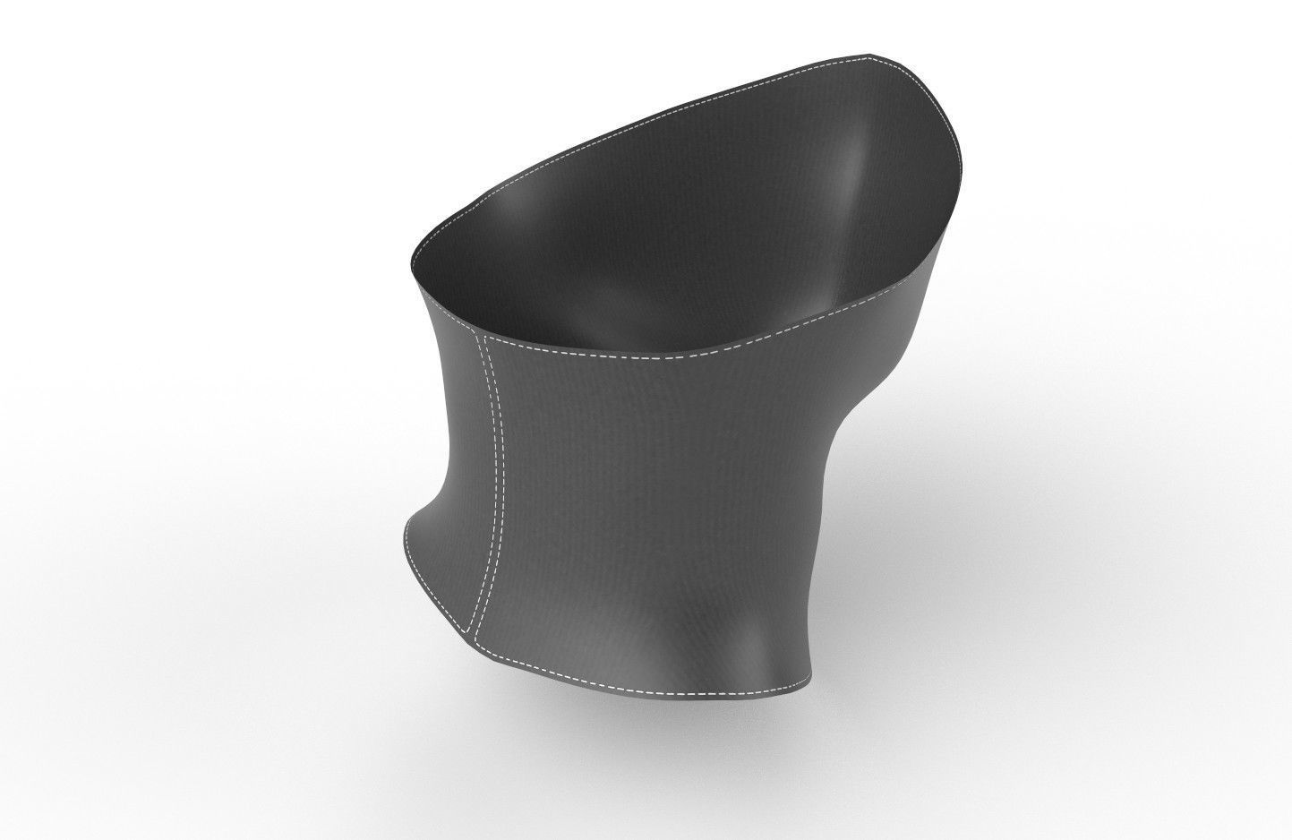 Mask 02 Low-poly 3D model_10