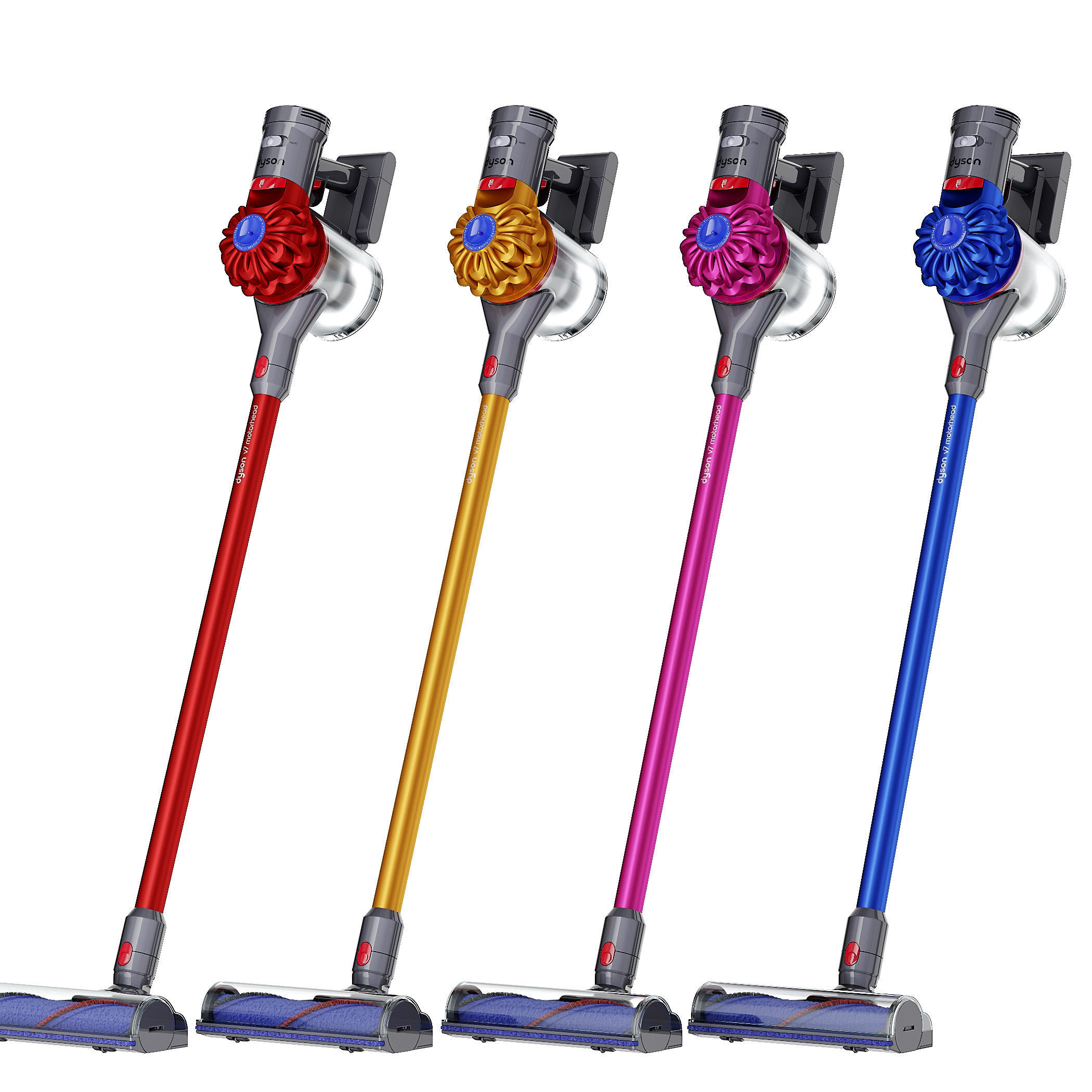 Vacuum cleaner Dyson 3D model_5
