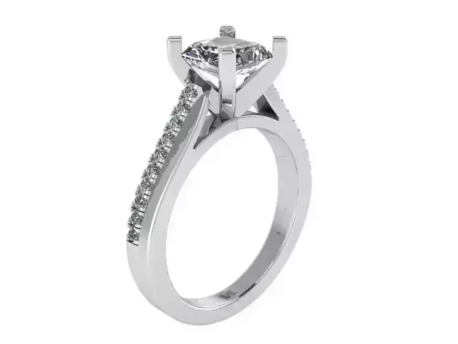 Nice Diamond ring 2179 3D print model