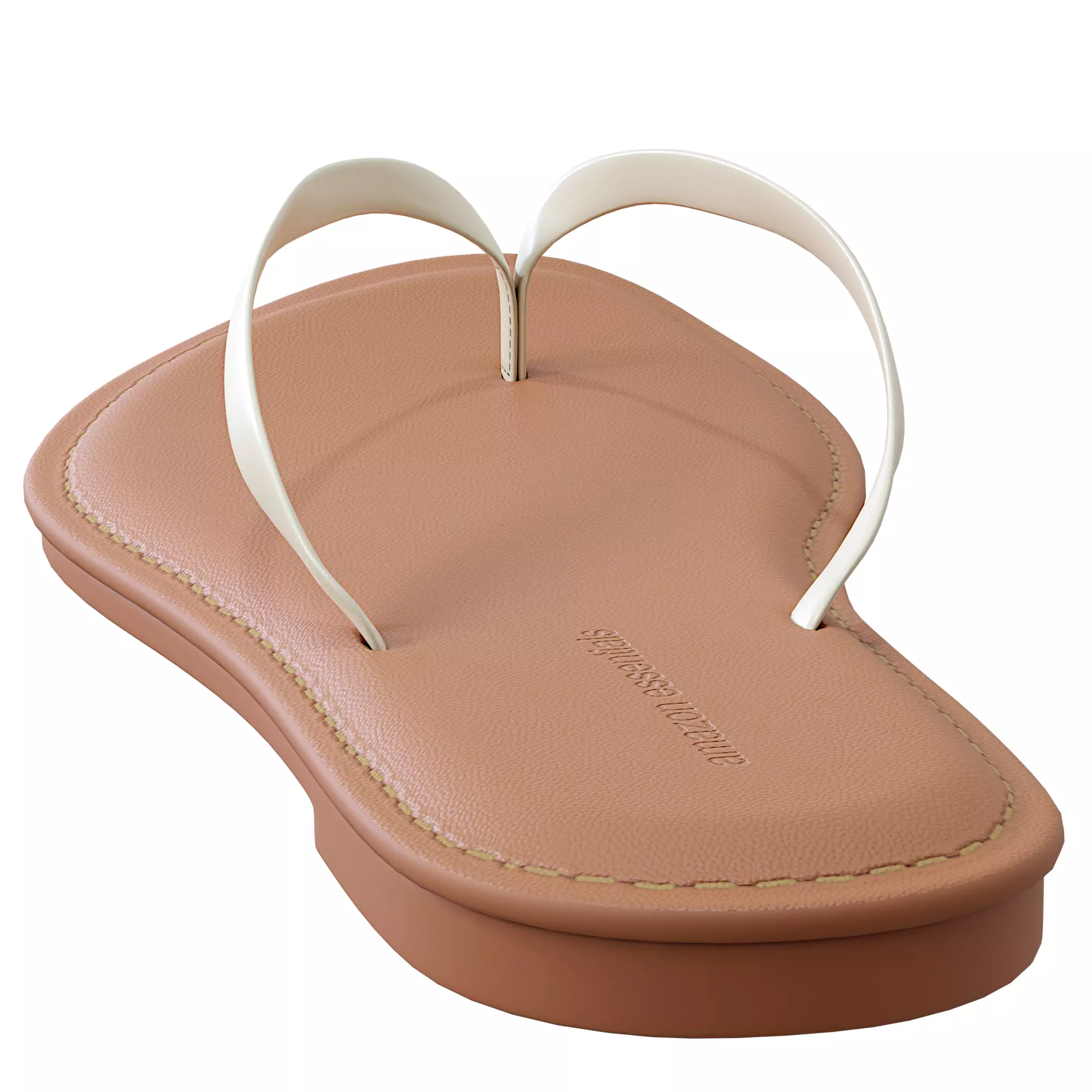 Sandal Low-poly 3D model_0