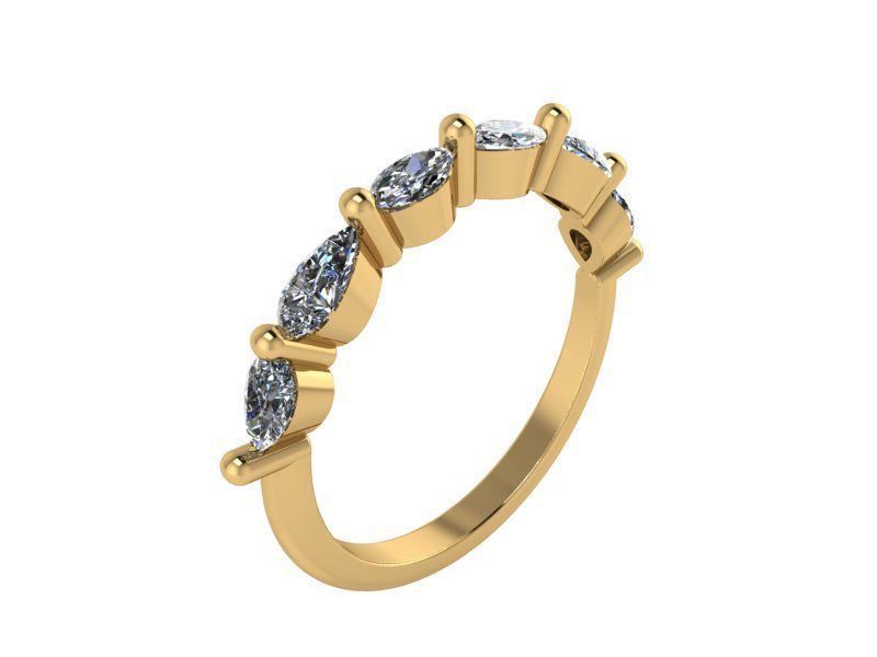 Thin ring 2182 3D print model 3D print model_1