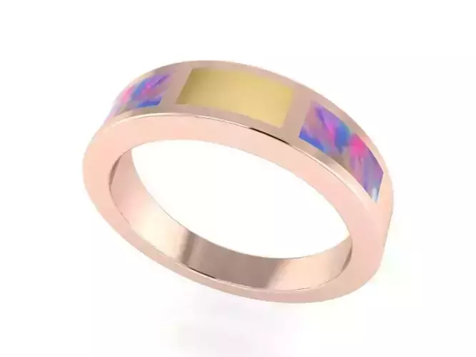  Chameleon Ring 2187 3D print model