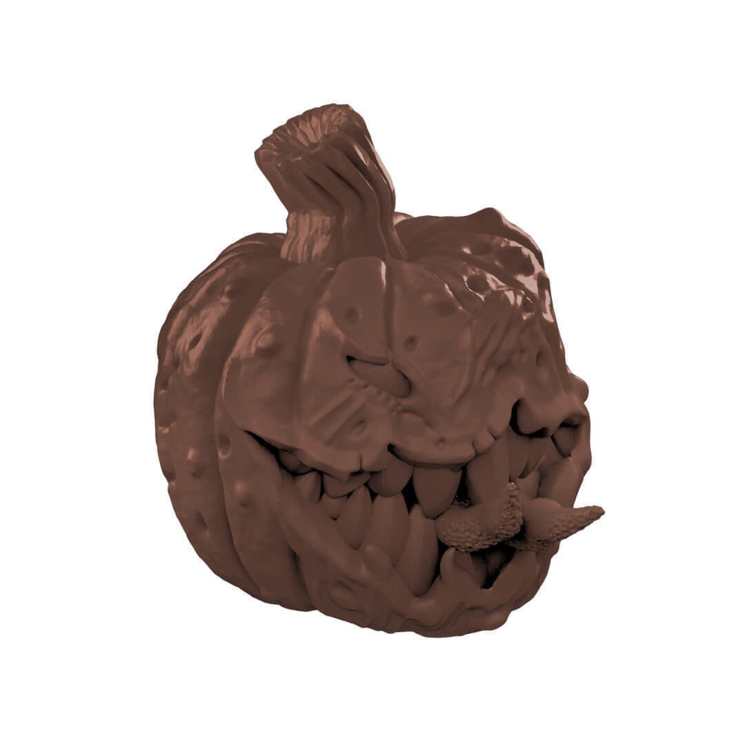 Evil Giant Animated Pumpkin Miniatures 3D print model_14