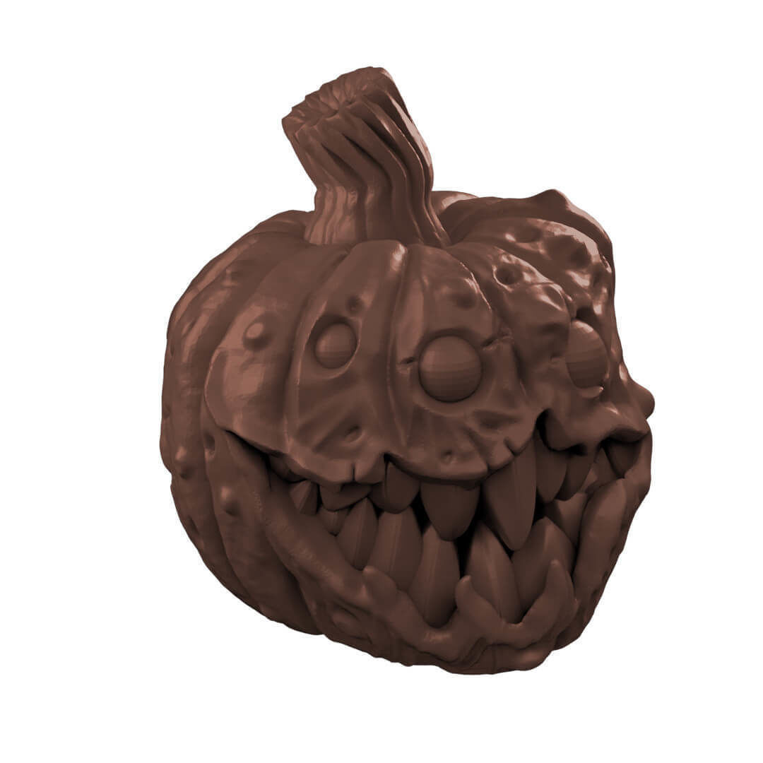 Evil Giant Animated Pumpkin Miniatures 3D print model_12