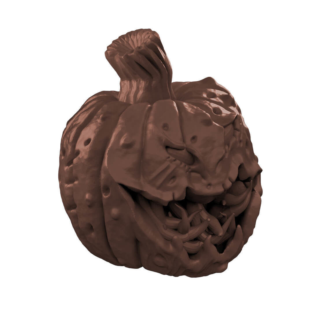 Evil Giant Animated Pumpkin Miniatures 3D print model_11