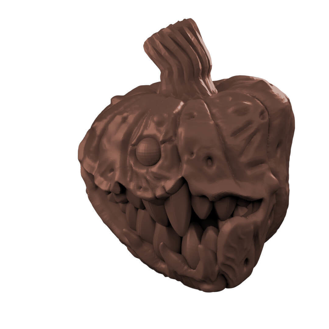 Evil Giant Animated Pumpkin Miniatures 3D print model_13
