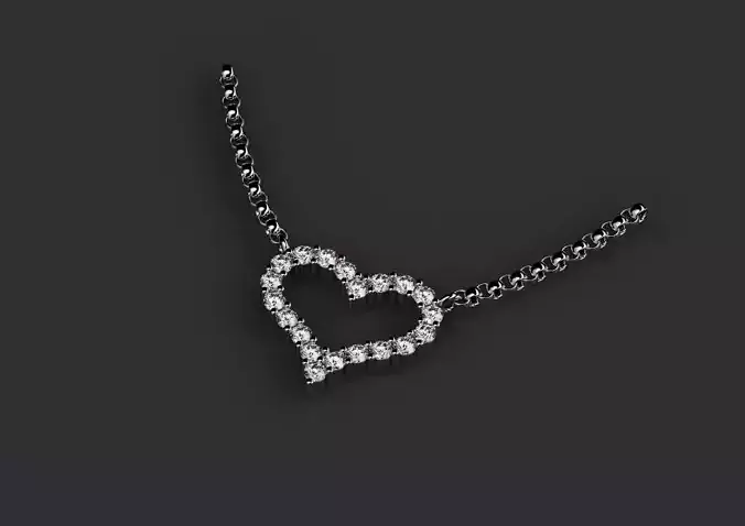 Pendant Heart Style 05