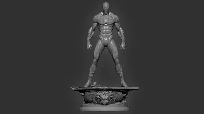 Classic Spiderman Marvel Comics 3D Model Ready to Print 3D print model
