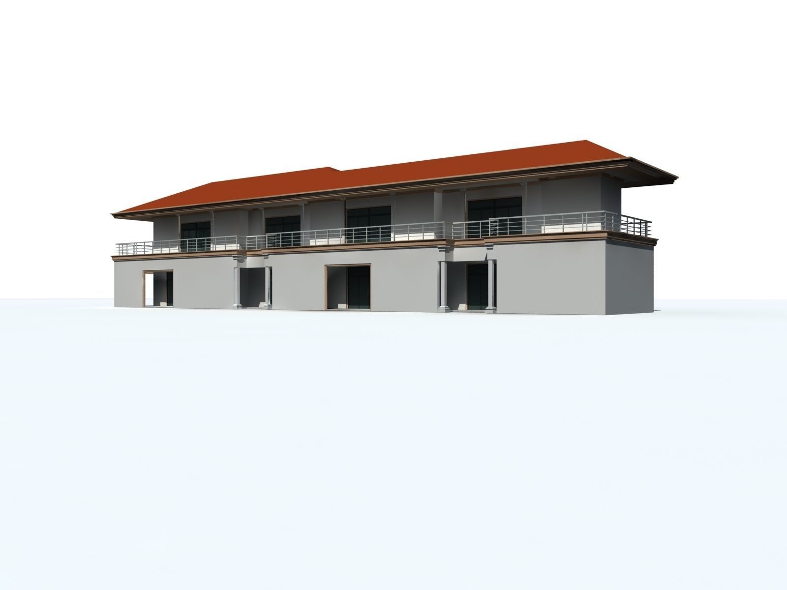 Villa 002 3D model_1