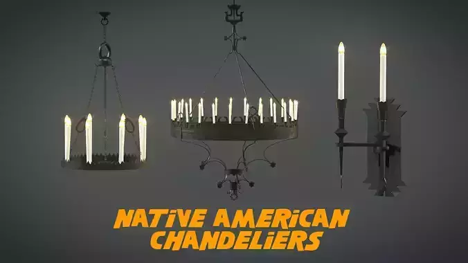 Native Americans Chandeliers