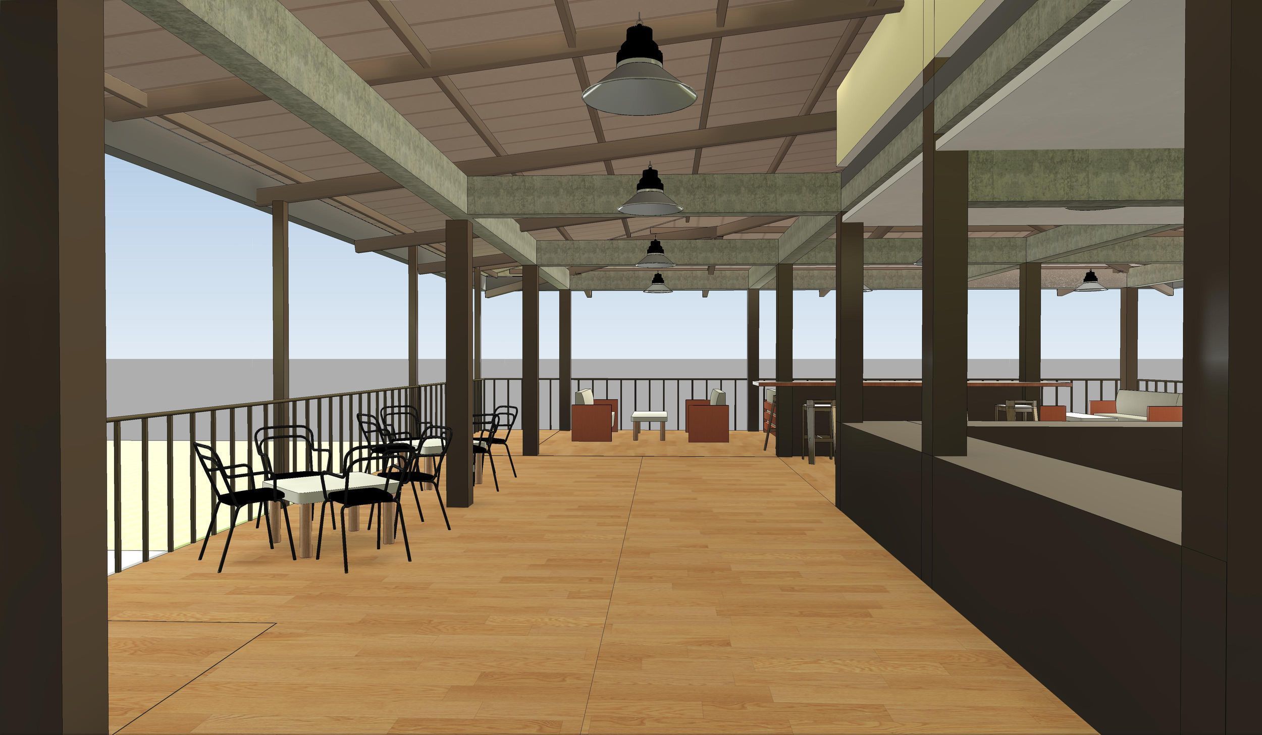Renovation building by REVIT 3D model_10
