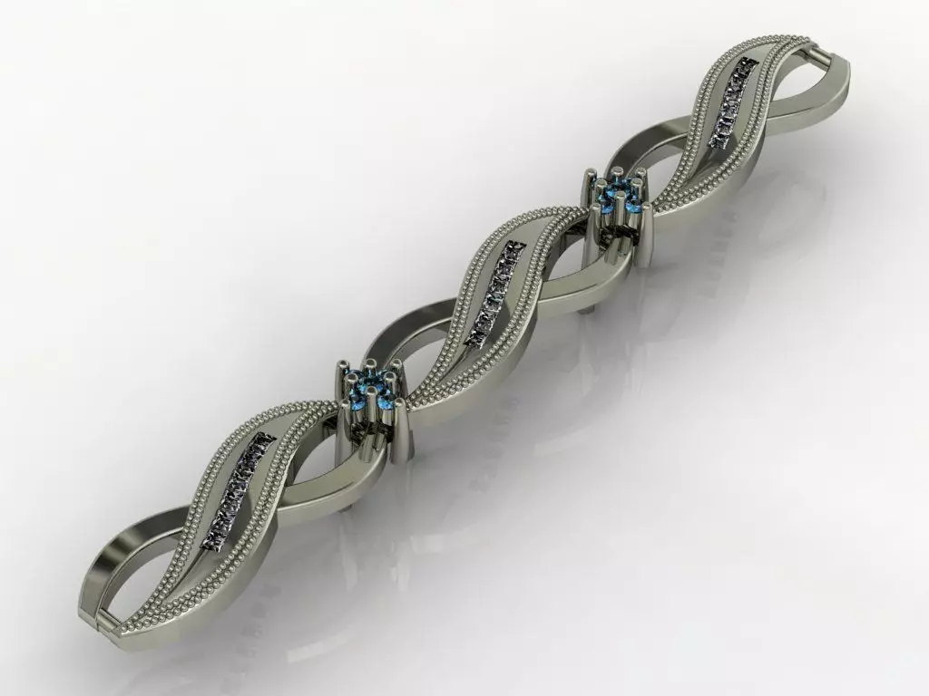 Bracelet Link 3D print model