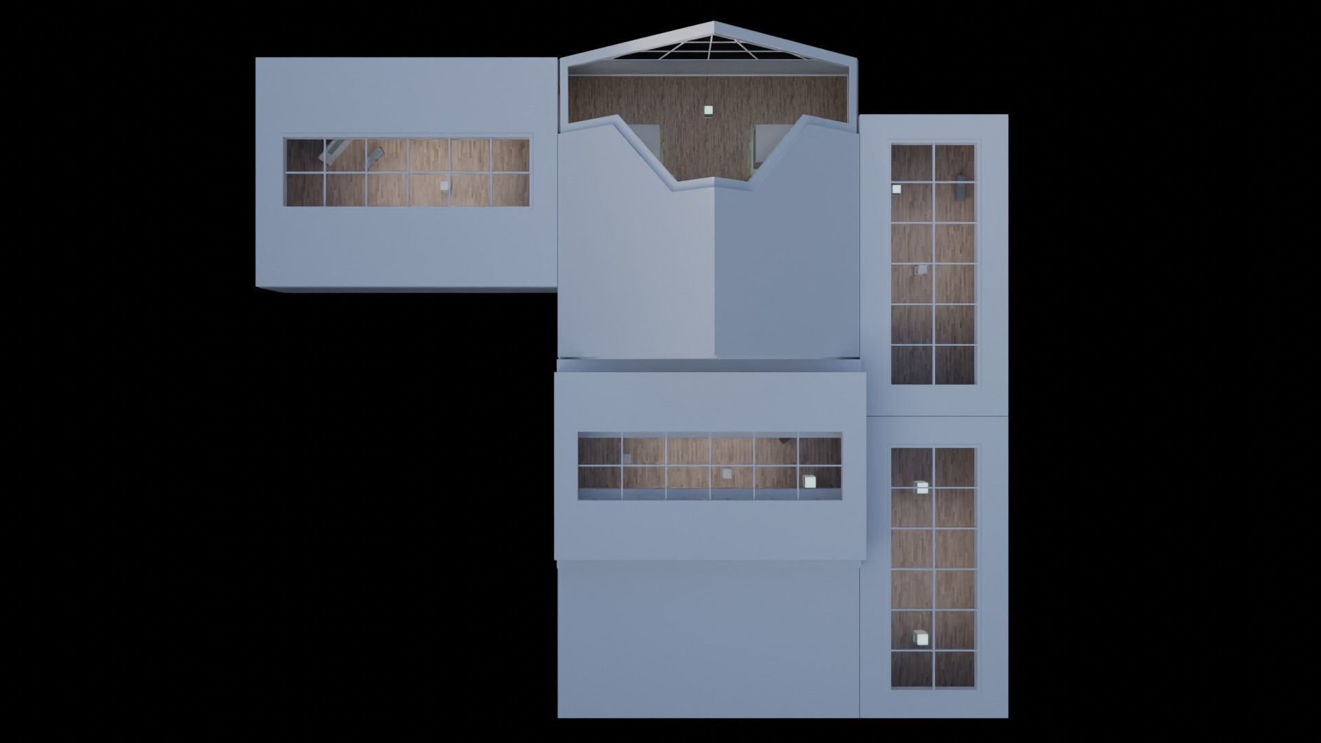 Art Gallery VR-Ready-To-use Low-poly 3D model_9