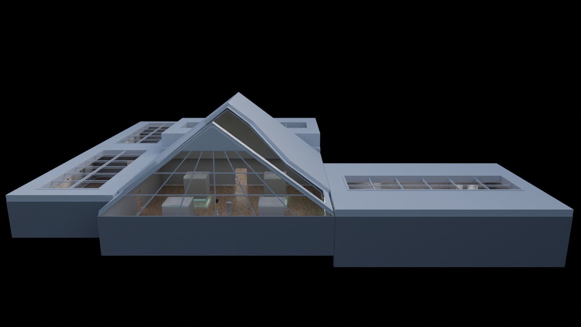 Art Gallery VR-Ready-To-use Low-poly 3D model_10