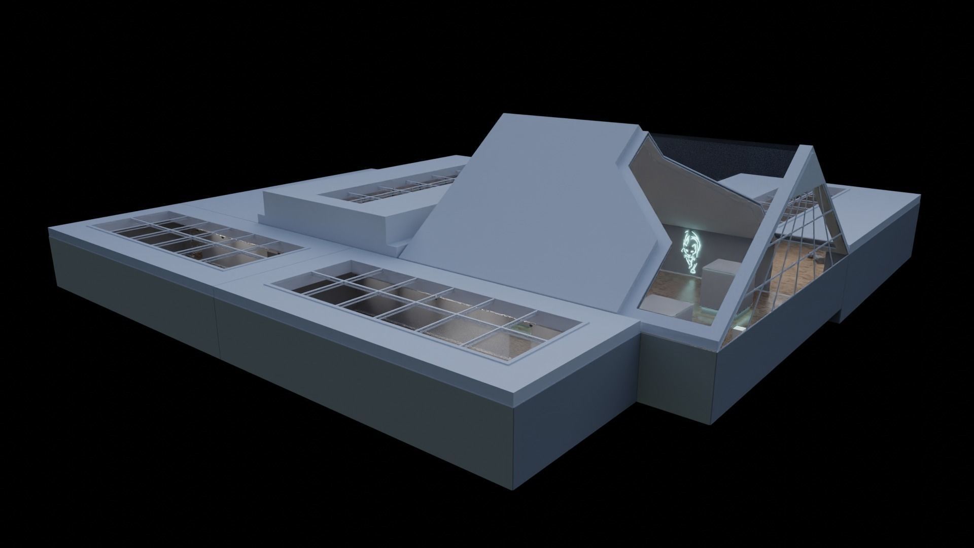 Art Gallery VR-Ready-To-use Low-poly 3D model_5