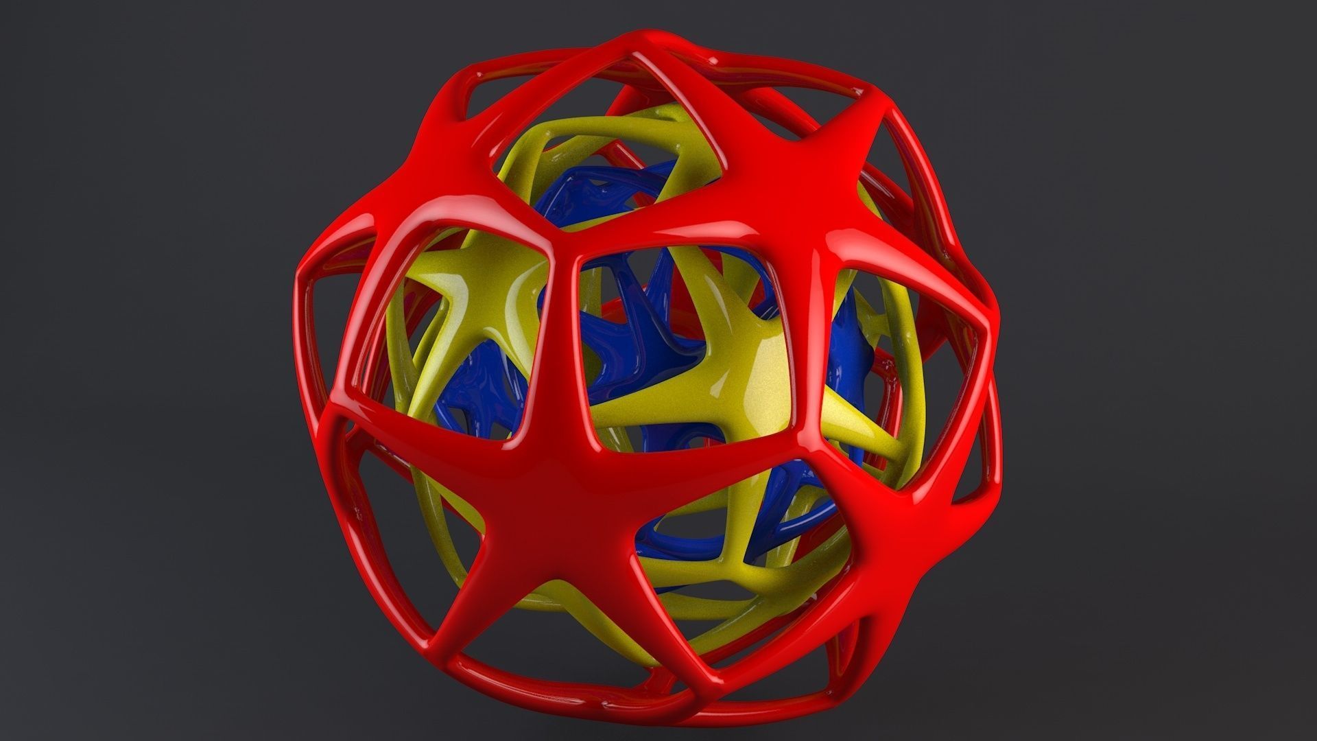 Astal Abstractia Unique Design 3D model_1