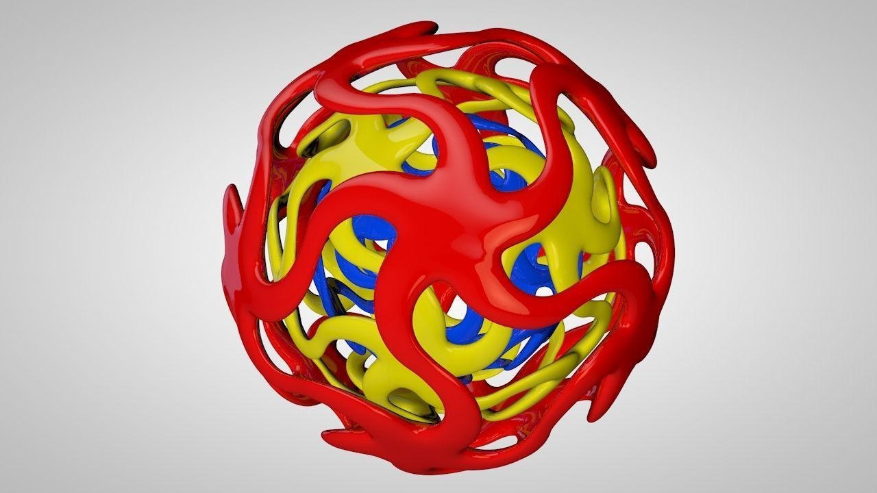 Linghun Abstractia Unique Design 3D model_1