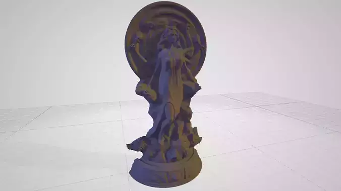 HECATE HEKATE GODDESS STL V4 3D print model