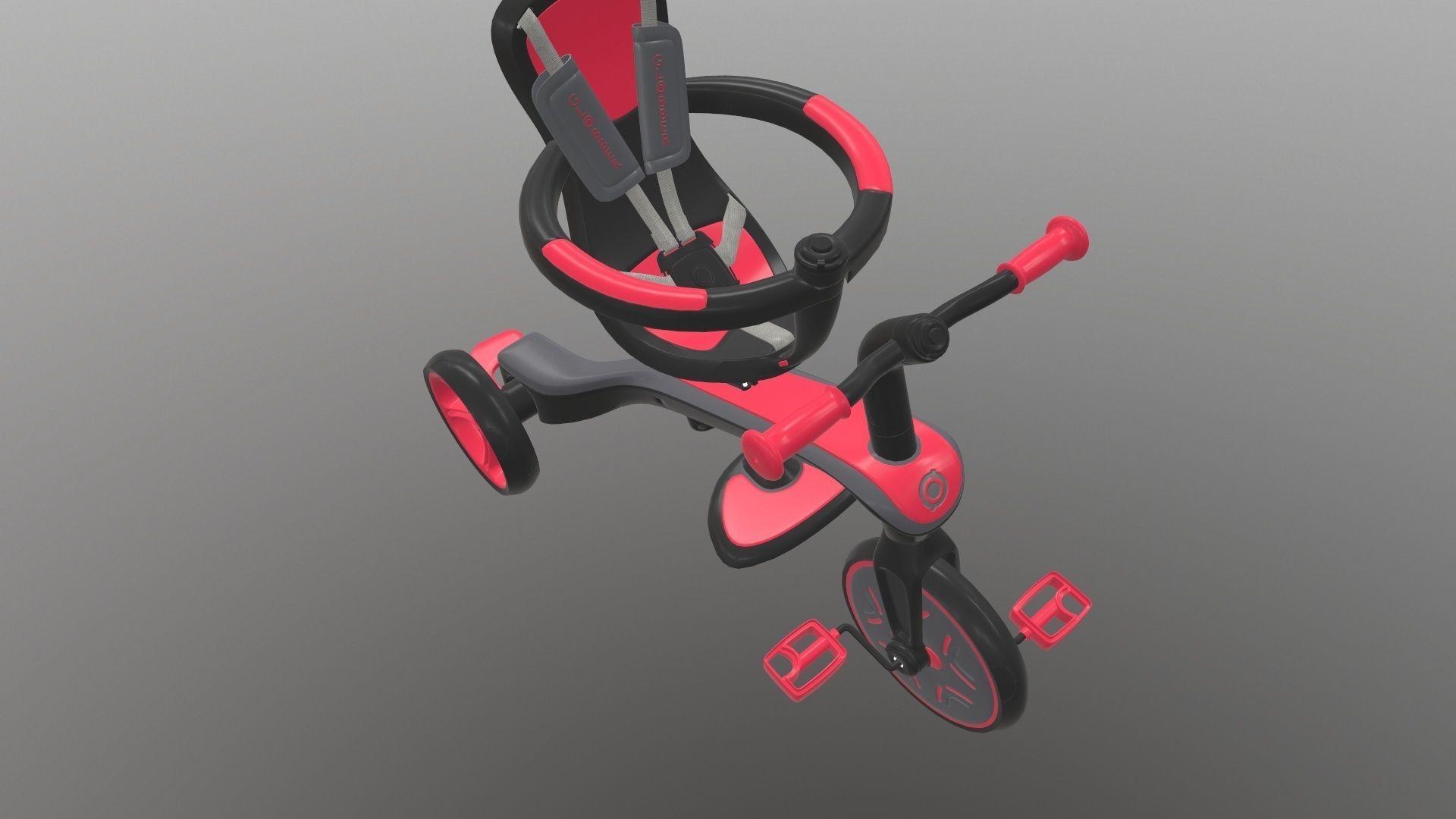 Globber explorer trike 3D model_13